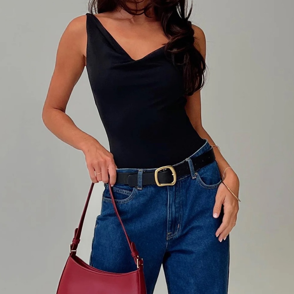 Princess Polly Black Bodysuit